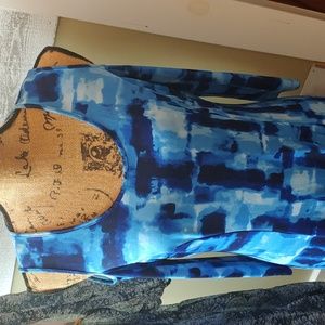 Susan Graver Cold Shoulder Dress